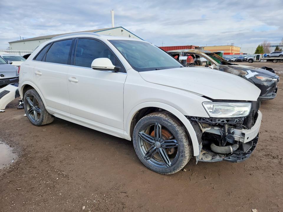 2017 Audi Q3 VIN WA1JCCFS1HR015565 COPART salvage auction — FRONT END, On - Permit Salvage, sold $200 on 2026-07-21 (photo 4)