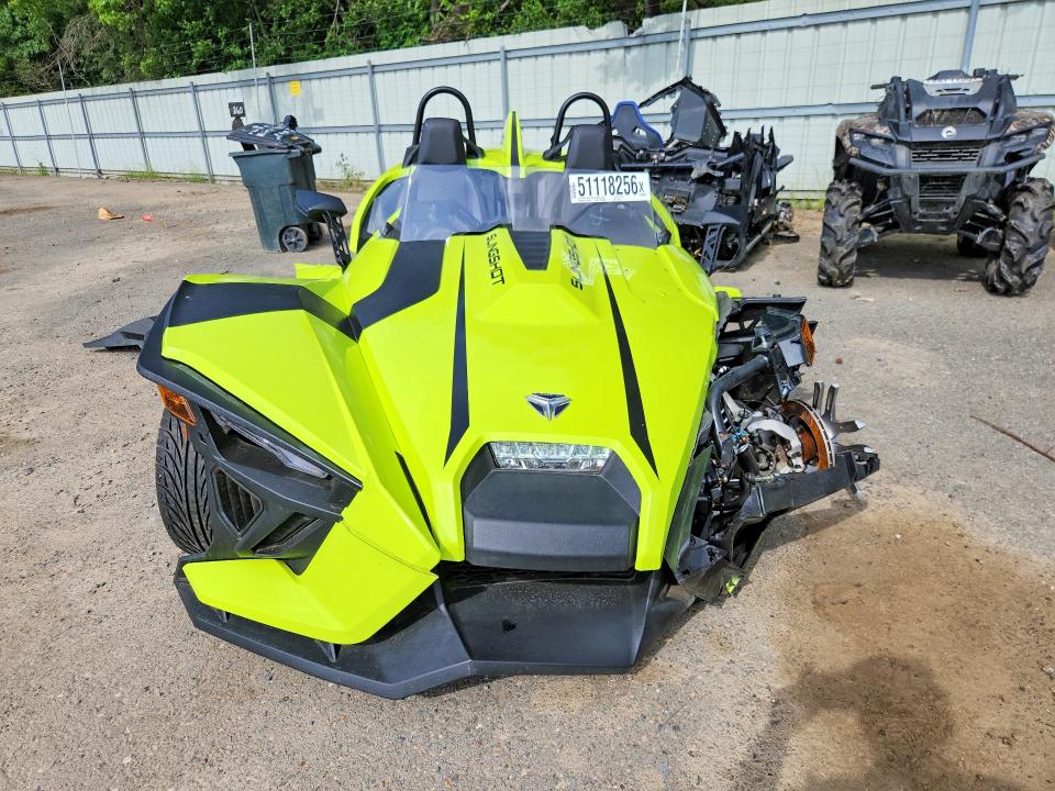 2023 Polaris Slingshot VIN 57XAAPHD9P8159460 COPART salvage auction — FRONT END, Ar - Certificate Of Title, sold $3,550 on 2026-07-09 (photo 2)
