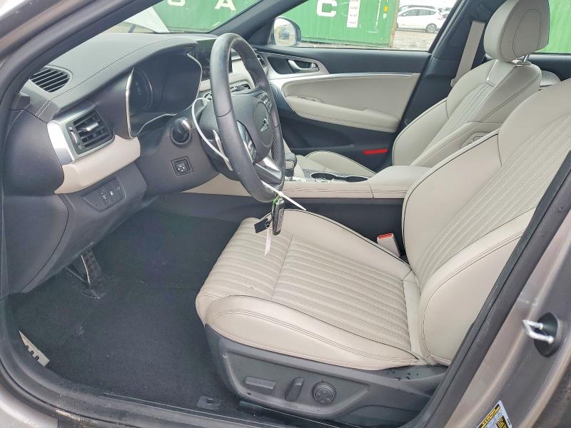 2023 Genesis G70 VIN KMTG34TA5PU104425 COPART salvage auction — SIDE, In - Cert Of Title-Salvage Title, sold $9,700 on 2026-07-17 (photo 7)