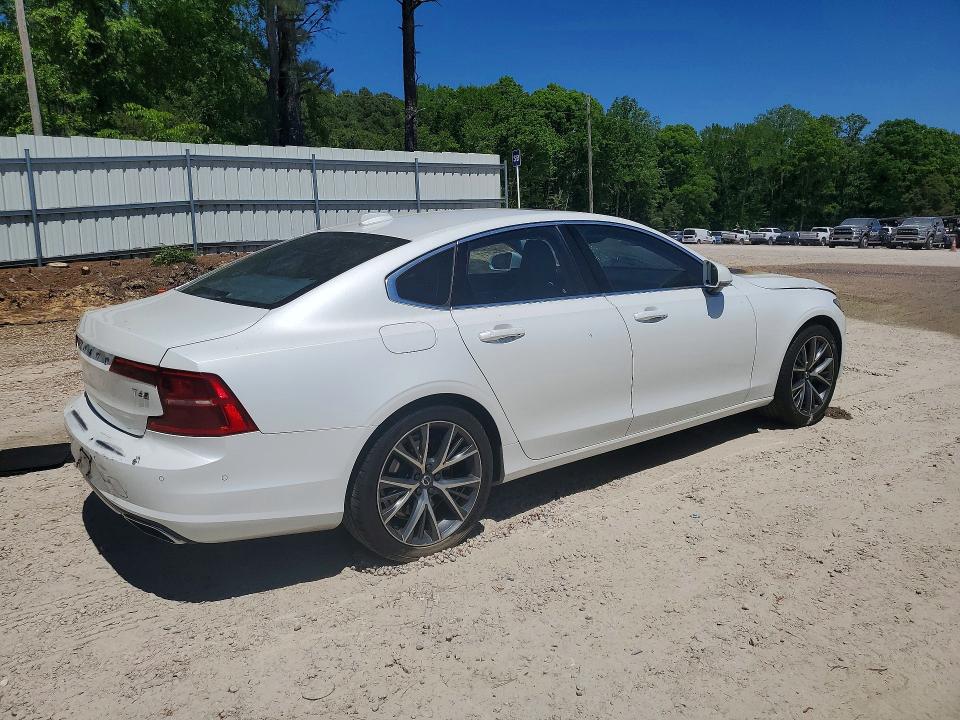 2017 Volvo S90 VIN YV1A22MK1H1010302 COPART salvage auction — BURN, Nc - Salvage Certificate Of Title, sold $2,100 on 2026-07-31 (photo 3)