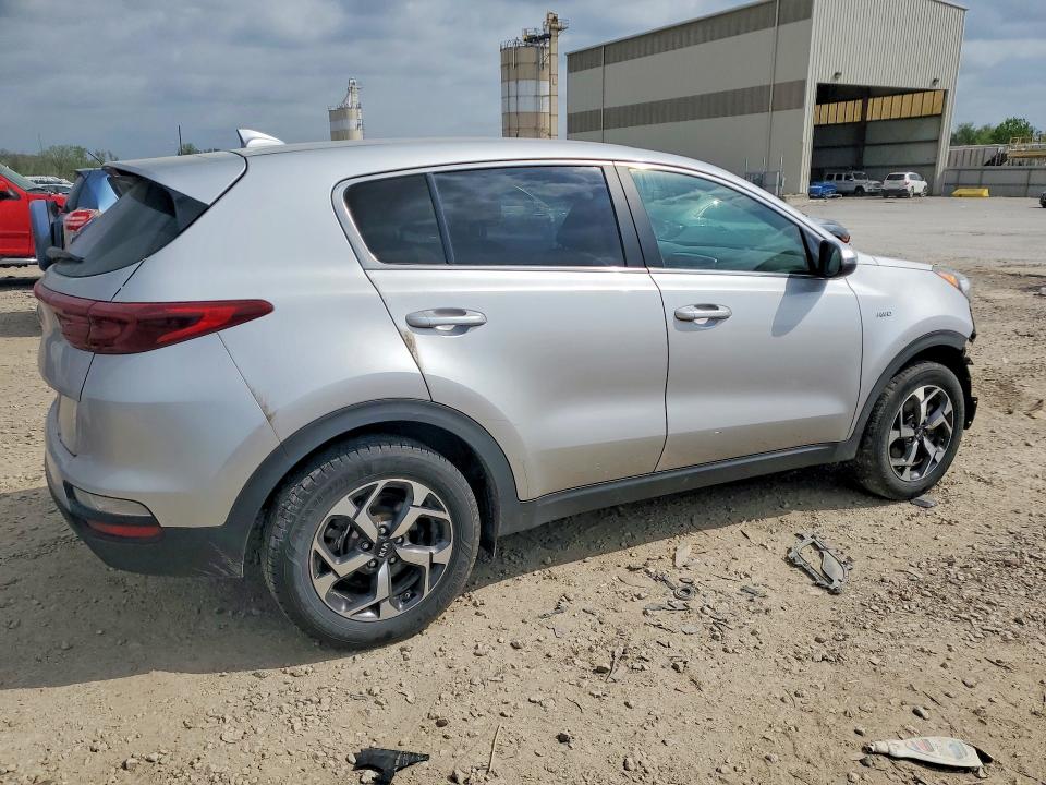 2020 Kia Sportage VIN KNDPMCAC9L7682692 COPART salvage auction — FRONT END, Ks - Cert Of Title-Salvage, sold $3,700 on 2026-07-09 (photo 3)