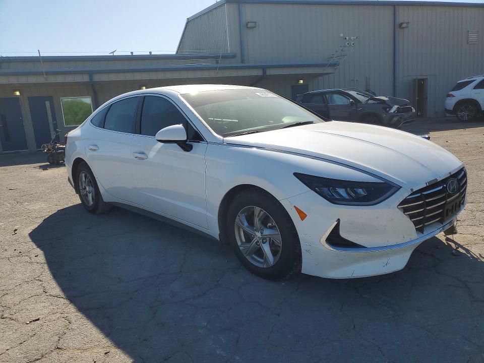 2021 Hyundai Sonata VIN 5NPEG4JA7MH120287 COPART salvage auction — FRONT END, Tn - Salvage Certificate, sold $2,500 on 2026-07-17 (photo 4)