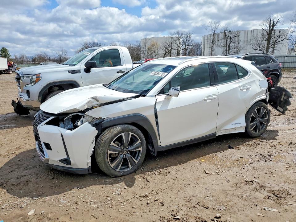 2020 Lexus Ux 250h VIN JTHP9JBH0L2024075 COPART salvage auction — ALL OVER, Va - Cert Of Title - Salvage, sold $3,050 on 2026-07-29 (photo 1)