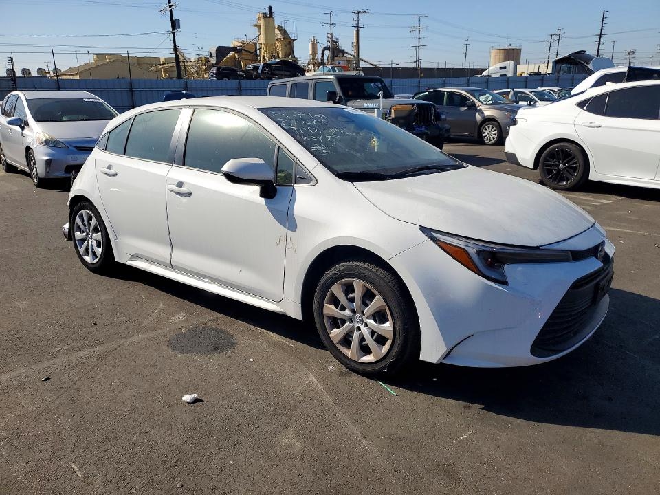 2025 Toyota Corolla VIN JTDBCMFE2S3093650 COPART salvage auction — ALL OVER, Ca - Salvage Certificate, sold $4,200 on 2026-07-08 (photo 4)