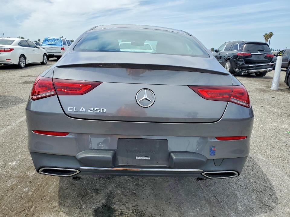 2023 Mercedes-benz Cla-klasse VIN W1K5J4GB4PN403208 COPART salvage auction — REAR END, Ca - Salvage Certificate, sold $7,900 on 2026-07-17 (photo 6)