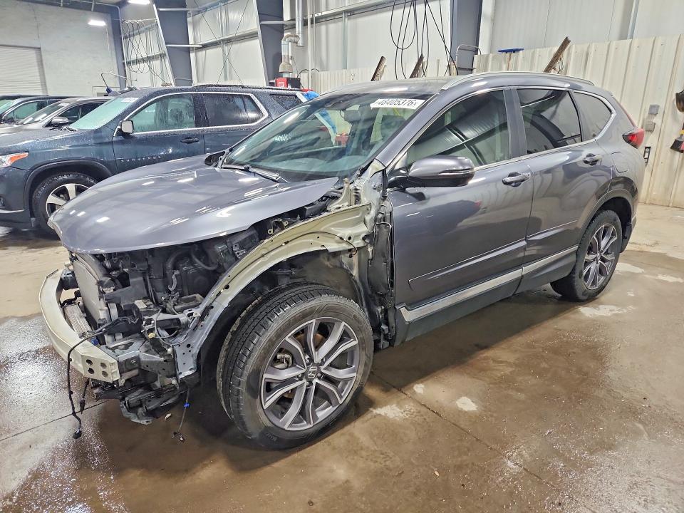 2021 Honda Cr-v VIN 2HKRW2H92MH650784 COPART salvage auction — FRONT END, Mn - Cert Of Title-Salvage, sold $9,100 on 2026-07-02 (photo 1)