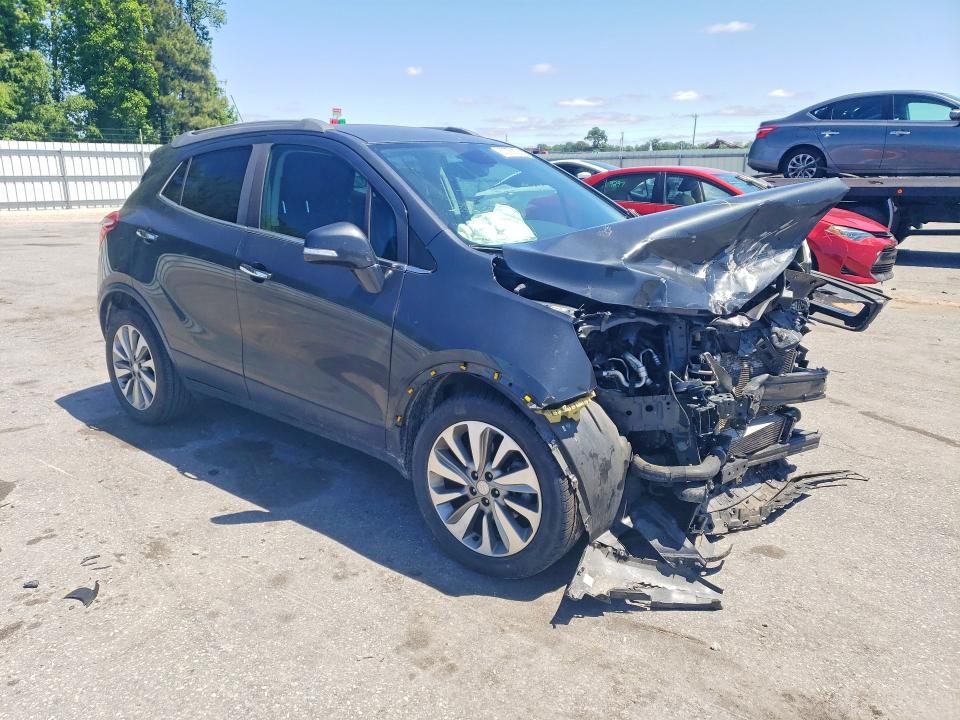 2018 Buick Encore VIN KL4CJASB1JB507326 COPART salvage auction — FRONT END, Nc - Salvage Certificate Of Title, sold $275 on 2026-07-02 (photo 4)