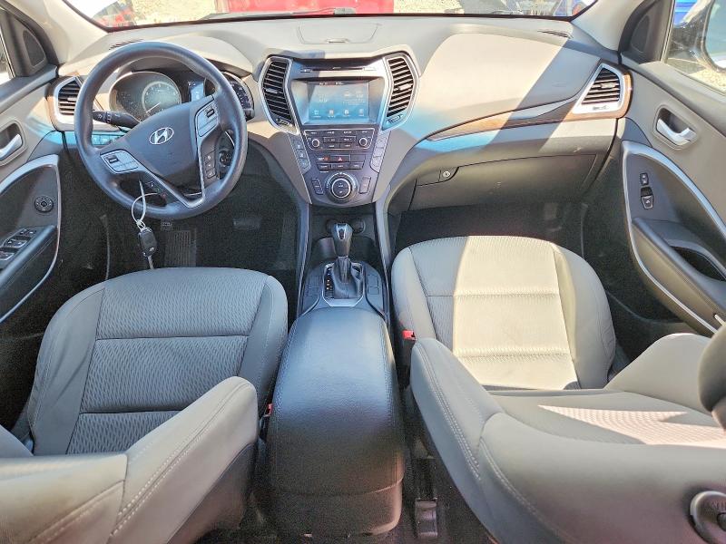 2017 Hyundai Santa fe VIN KM8SMDHF0HU191299 COPART salvage auction — MECHANICAL, Salvage Title, sold $1,550 on 2026-07-28 (photo 8)