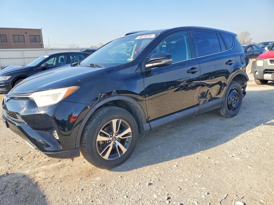 2016 Toyota Rav 4 VIN 2T3WFREV8GW250786 COPART salvage auction — REAR END, Mo - Salvage Certificate Of Title, sold $4,300 on 2026-07-09 (photo 1)