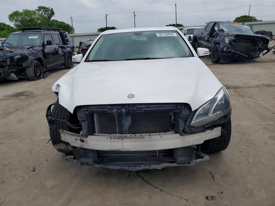 2014 Mercedes-benz E-klasse VIN WDDHF5KB4EB004602 COPART salvage auction — FRONT END, Tx - Salvage Vehicle Title, sold $1,700 on 2026-07-02 (photo 5)