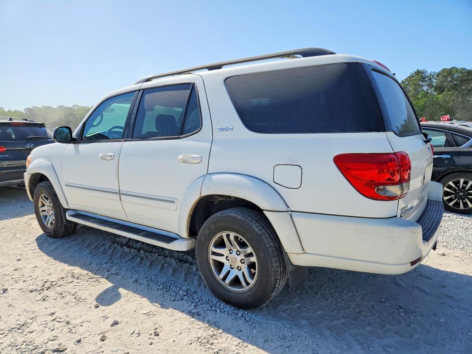 2007 Toyota Sequoia VIN 5TDZT34A07S286720 COPART salvage auction — MECHANICAL, Ga - Certificate Of Title, sold $925 on 2026-07-07 (photo 2)