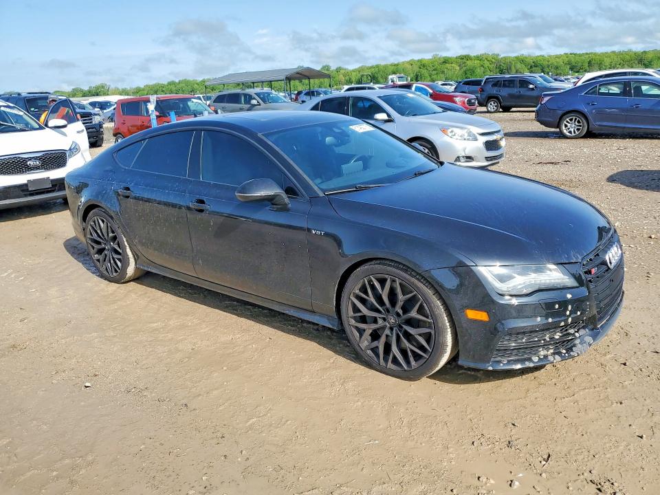 2015 Audi S7 VIN WAUW2AFC0FN013206 COPART salvage auction — FRONT END, Mo - Salvage Certificate Of Title, sold $7,500 on 2026-07-28 (photo 4)