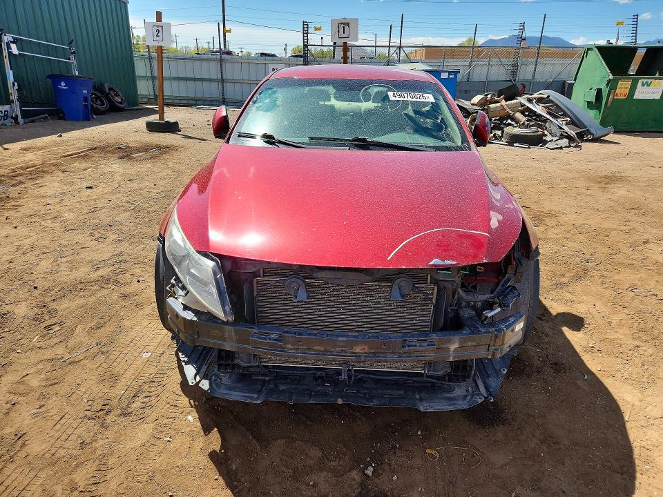 2012 Kia Optima VIN 5XXGN4A79CG070828 COPART salvage auction — FRONT END, Id - Salvage Certificate Of Title, sold $625 on 2026-07-20 (photo 5)
