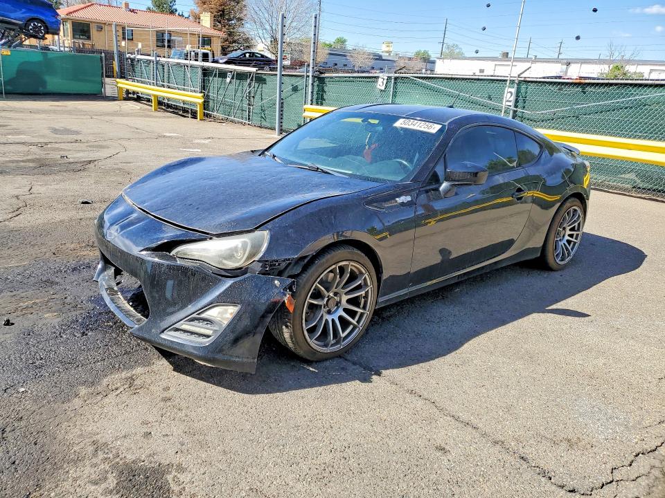 2013 Scion Fr-s VIN JF1ZNAA18D1727284 COPART salvage auction — FRONT END, CO - CERTIFICATE OF TITLE (P), sold $2,250 on 2026-07-21 (photo 1)