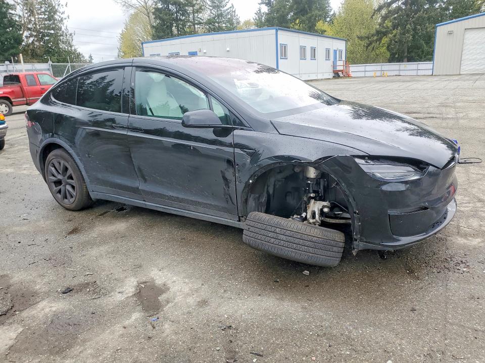 2021 Tesla Model x VIN 5YJXCBE58MF326805 COPART salvage auction — FRONT END, Wa - Bill Of Sale, sold $1,100 on 2026-07-27 (photo 4)