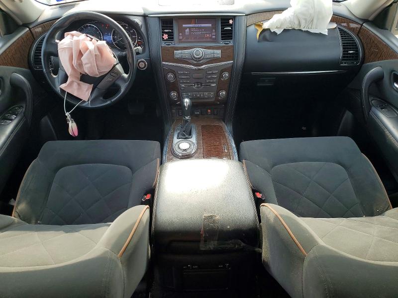 2017 Nissan Armada VIN JN8AY2ND9H9006332 COPART salvage auction — FRONT END, Salvage Title, sold $1,750 on 2026-07-10 (photo 8)