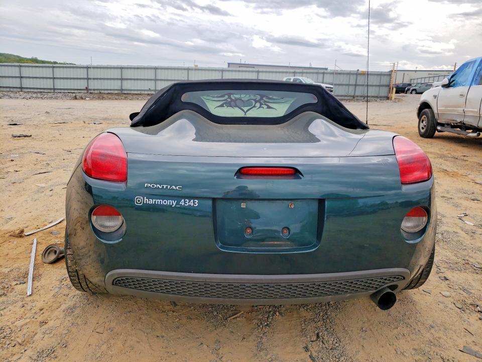 2006 Pontiac Solstice VIN 1G2MB35B16Y117852 COPART salvage auction — REAR END, Va - Cert Of Title - Salvage, sold $600 on 2026-07-06 (photo 6)
