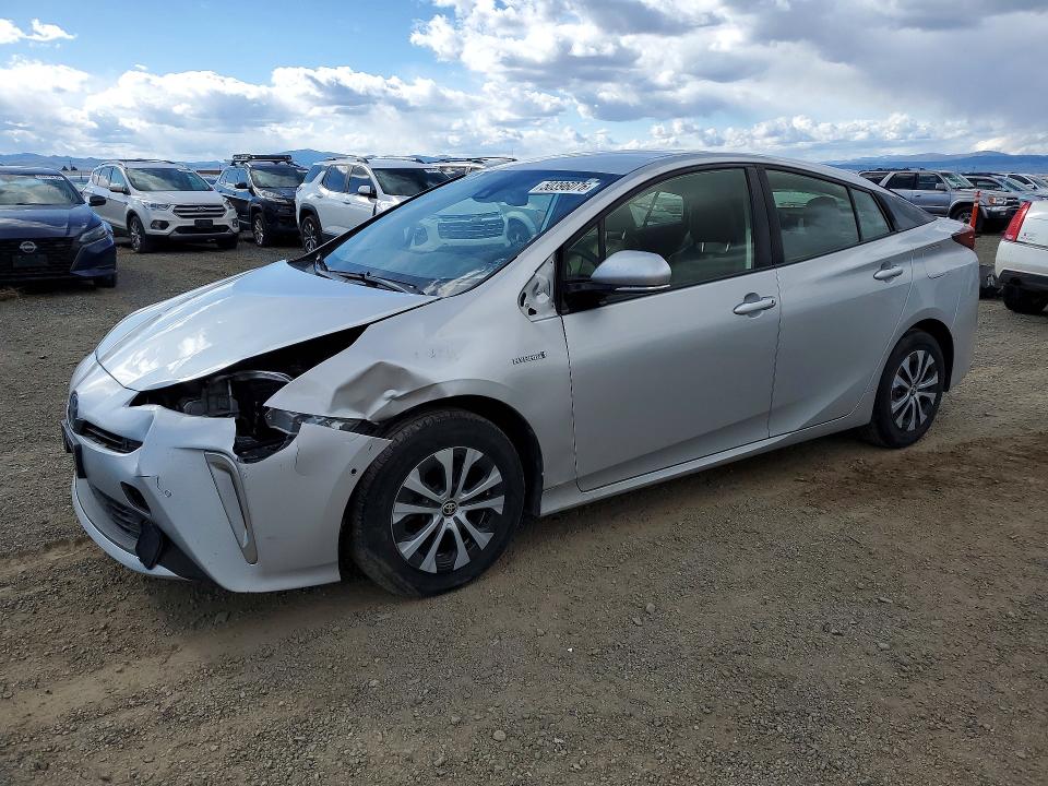 2019 Toyota Prius VIN JTDL9RFU4K3005379 COPART salvage auction — FRONT END, Mt - Salvage Certificate Of A Vehic, sold $3,050 on 2026-07-02 (photo 1)
