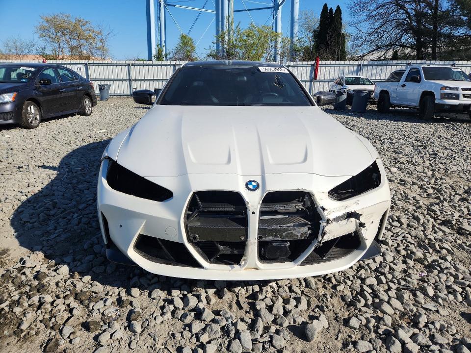 2022 BMW M4 VIN WBS43AZ08NCH79893 COPART salvage auction — FRONT END, Pa - Certificate Of Salvage, sold $41,000 on 2026-07-08 (photo 5)