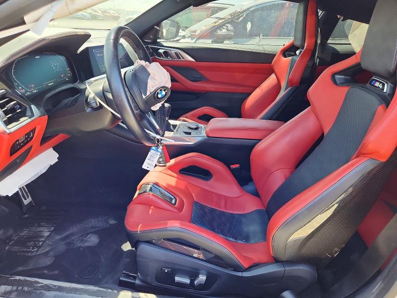 2023 BMW M4 VIN WBS53AZ08PCL82608 COPART salvage auction — FRONT END, Ca - Salvage Certificate, sold $31,750 on 2026-07-31 (photo 7)