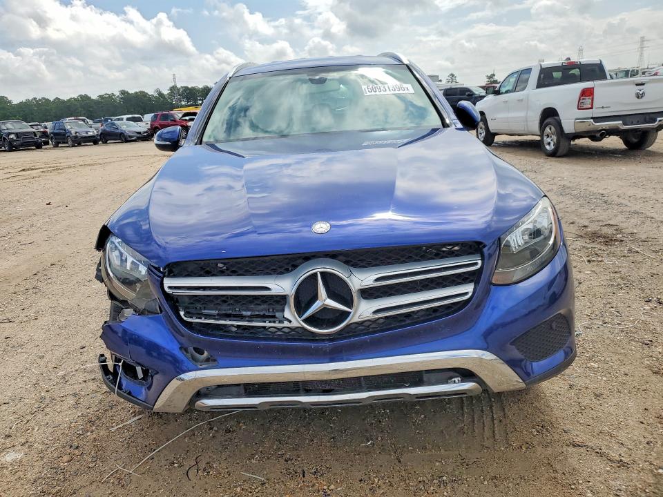 2017 Mercedes-benz Glc VIN WDC0G4JB4HF132765 COPART salvage auction — FRONT END, Tx - Salvage Vehicle Title (P), sold $7,500 on 2026-07-28 (photo 5)