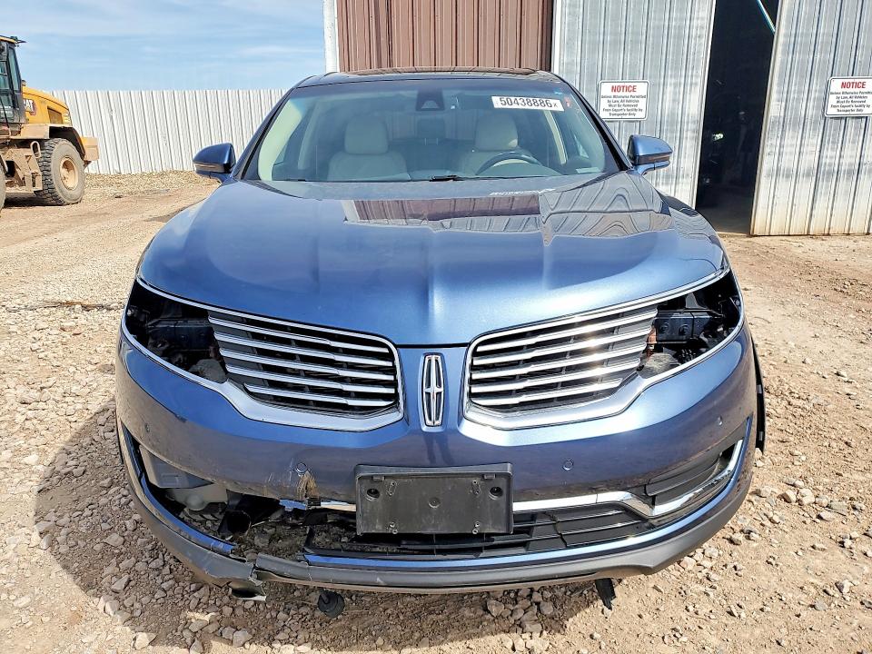 2018 Lincoln Mkx VIN 2LMPJ8LRXJBL41944 COPART salvage auction — FRONT END, Sd - Cert Of Title-Salvage, sold $250 on 2026-07-14 (photo 5)