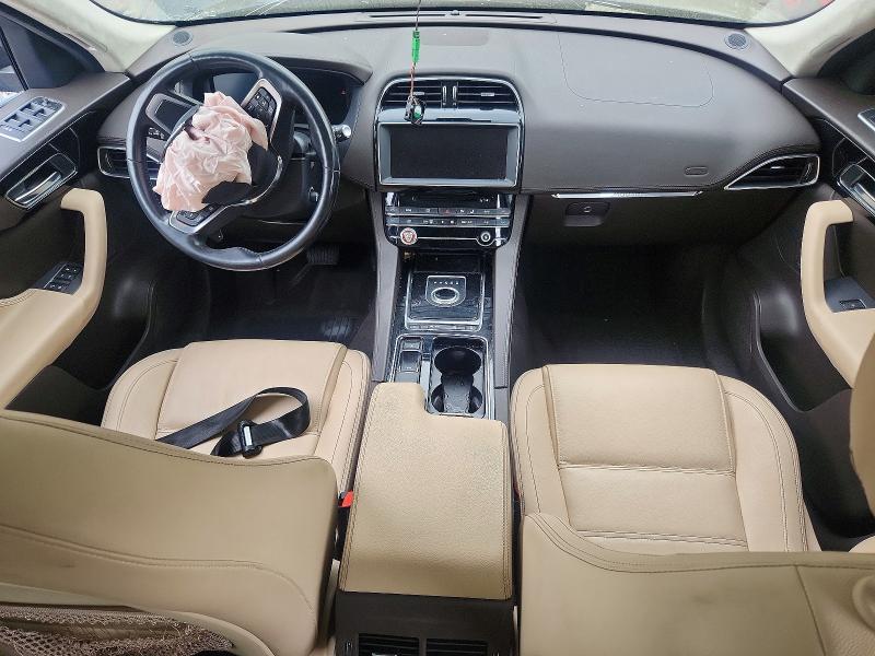 2020 Jaguar F-pace VIN SADCK2FX8LA636594 COPART salvage auction — FRONT END, Md - Cert Of Salvage > 75% Damage, sold $500 on 2026-07-28 (photo 8)