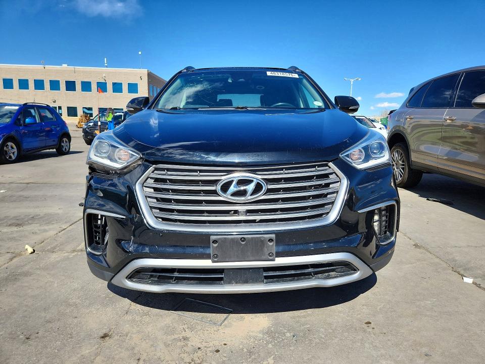 2019 Hyundai Santa fe VIN KM8SRDHF4KU304924 COPART salvage auction — SIDE, Co - Public - Salvage Title, sold $2,900 on 2026-07-20 (photo 5)