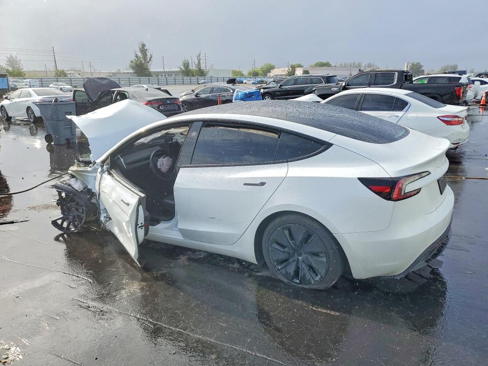 2025 Tesla Model 3 VIN 5YJ3E1EA5SF027799 COPART salvage auction — FRONT END, FL - CERTIFICATE OF DESTRUCTION, sold $5,600 on 2026-07-02 (photo 2)