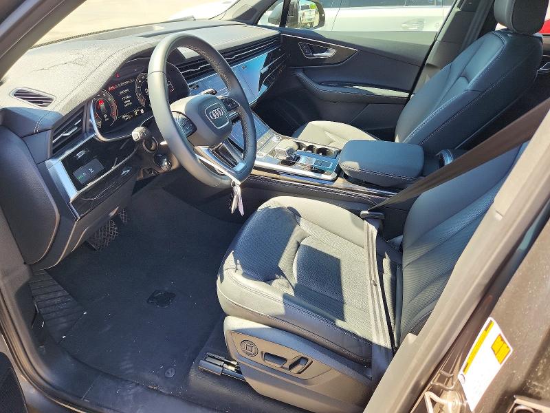 2025 Audi Q7 VIN WA1LVBF78SD005015 COPART salvage auction — Front End, TX - SALVAGE VEHICLE TITLE (P), sold $21,300 on 2026-05-04 (photo 7)