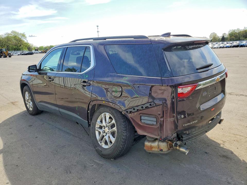 2021 Chevrolet Traverse VIN 1GNERHKW7MJ158614 COPART salvage auction — REAR END, Id - Salvage Certificate Of Title, sold $4,650 on 2026-07-09 (photo 2)