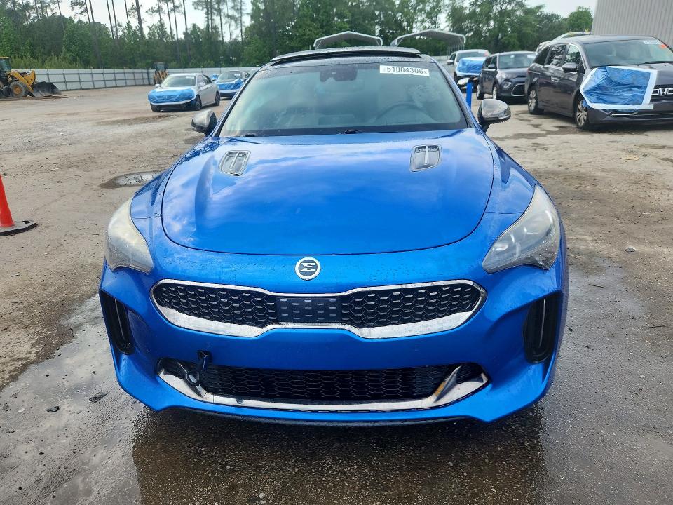 2018 Kia Stinger VIN KNAE55LC9J6028708 COPART salvage auction — REAR END, Sc - Cert Of Title-Salvage, sold $6,800 on 2026-07-13 (photo 5)