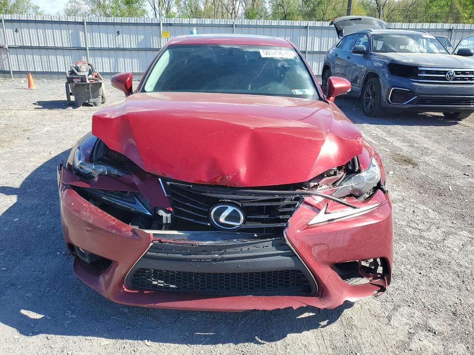 2014 Lexus Is VIN JTHCF1D22E5014407 COPART salvage auction — FRONT END, Pa - Certificate Of Salvage, sold $1,850 on 2026-07-02 (photo 5)