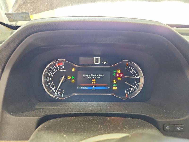 2020 Honda Ridgeline VIN 5FPYK3F7XLB003455 COPART salvage auction — FRONT END, Va - Cert Of Title - Salvage, sold $7,600 on 2026-08-14 (photo 9)