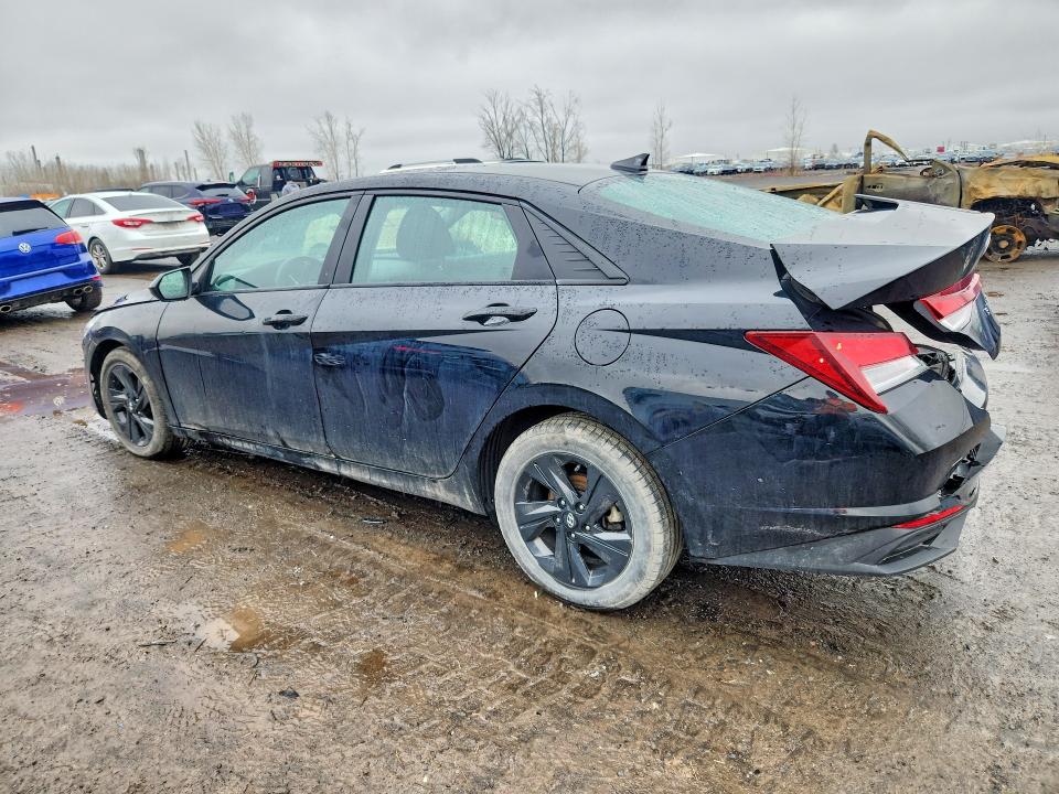 2022 Hyundai Elantra VIN KMHLM4AGXNU355404 COPART salvage auction — REAR END, Qc - Gravement Accidente, sold $1,350 on 2026-07-28 (photo 2)