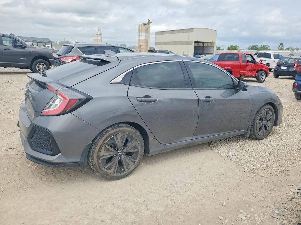 2017 Honda Civic VIN SHHFK7H57HU211964 COPART salvage auction — HAIL, KS - CERT OF TITLE-SALVAGE, sold $7,400 on 2026-07-02 (photo 3)