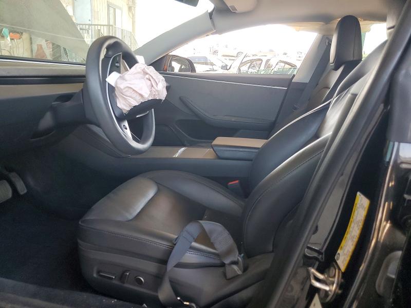 2024 Tesla Model 3 VIN 5YJ3E1EA8RF746121 COPART salvage auction — FRONT END, Ca - Salvage Certificate, sold $8,400 on 2026-07-02 (photo 7)