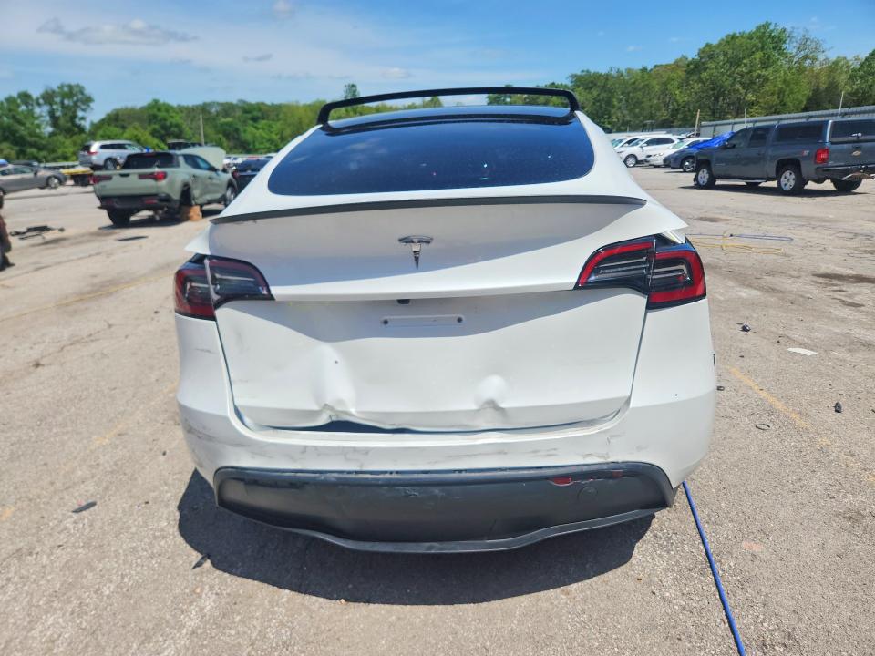 2023 Tesla Model y VIN 7SAYGDEF9PF793574 COPART salvage auction — REAR END, Ar - Cert Of Title-Salvage, sold $13,500 on 2026-07-22 (photo 6)