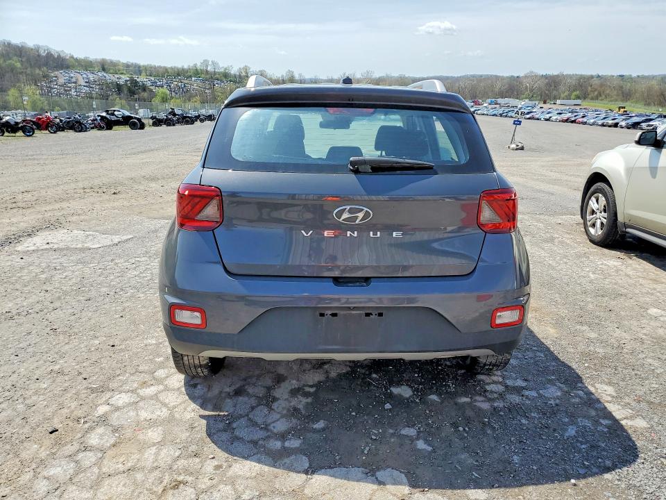 2023 Hyundai Venue VIN KMHRC8A36PU261119 COPART salvage auction — FRONT END, Md - Cert Of Salvage > 75% Damage, sold $375 on 2026-07-31 (photo 6)
