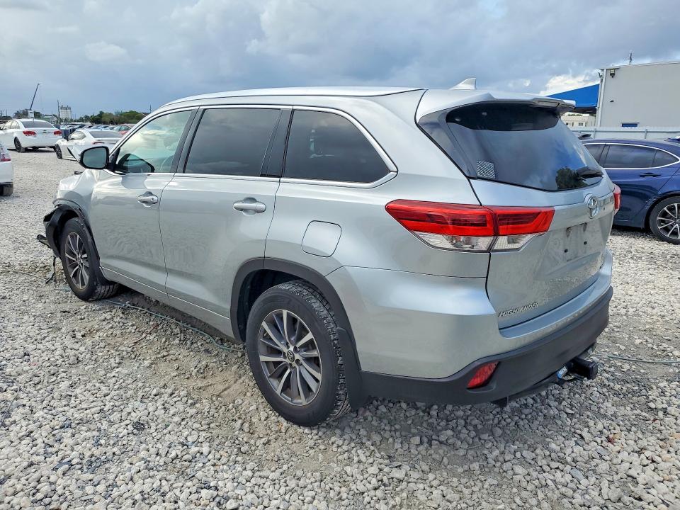 2017 Toyota Highlander VIN 5TDJZRFHXHS522686 COPART salvage auction — FRONT END, Il - Salvage Certificate, sold $25 on 2026-07-28 (photo 2)