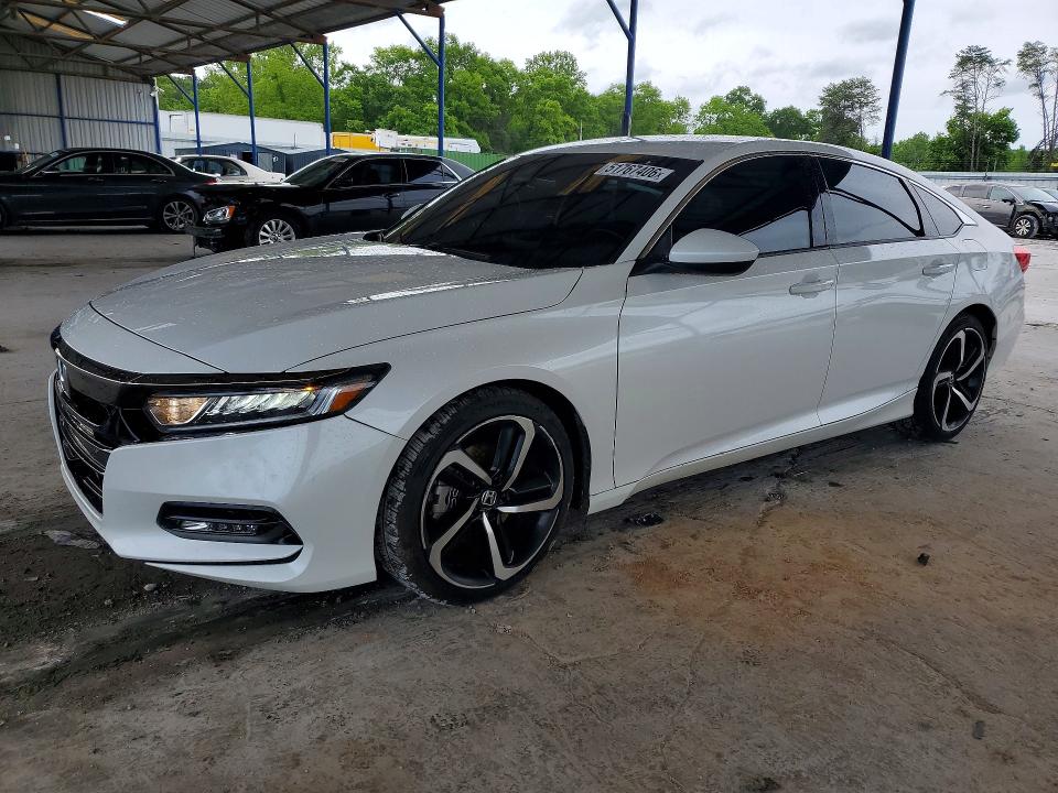 2018 Honda Accord VIN 1HGCV1F3XJA227117 COPART salvage auction — REAR END, Ga - Cert Of Title-Salvage, sold $5,200 on 2026-07-02 (photo 1)