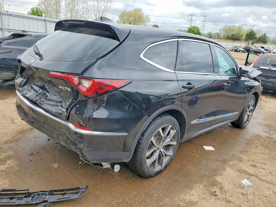 2024 Acura Mdx VIN 5J8YE1H41RL023656 COPART salvage auction — FRONT END, Il - Salvage Certificate, sold $9,100 on 2026-07-02 (photo 3)