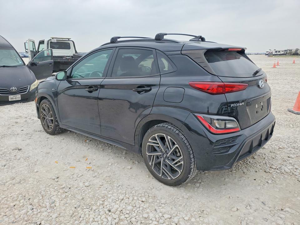 2022 Hyundai Kona VIN KM8K33A38NU868866 COPART salvage auction — FRONT END, Tx - Certificate Of Title, sold $6,000 on 2026-07-16 (photo 2)