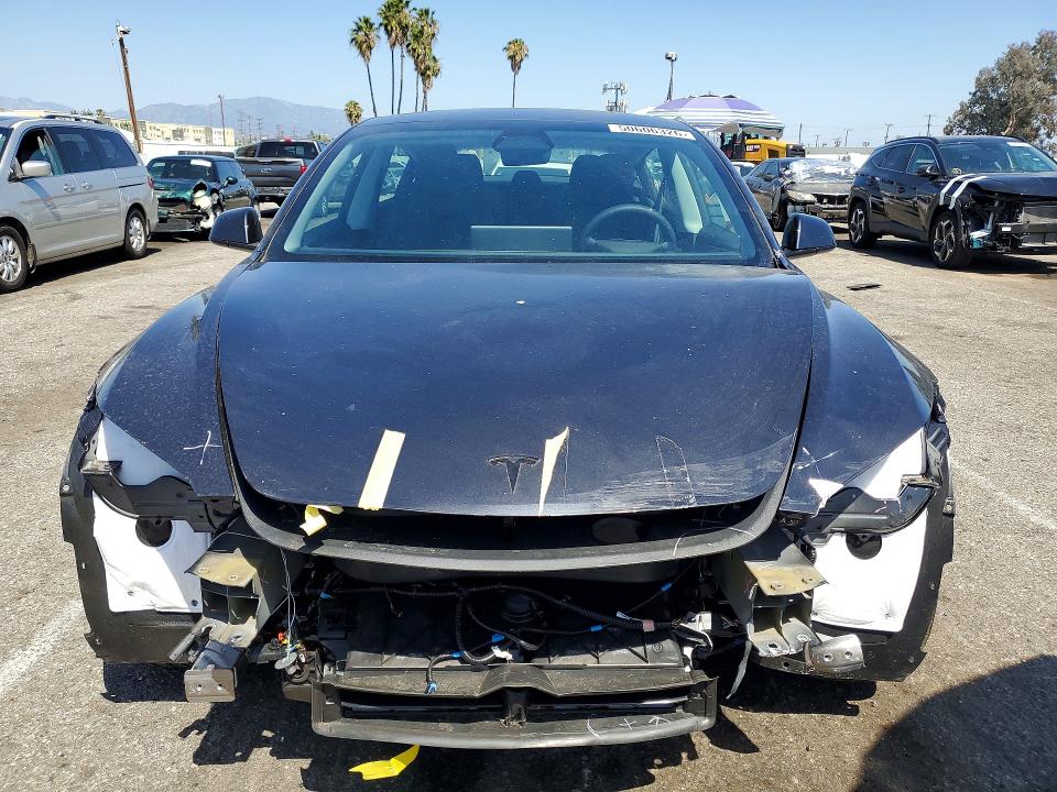 2026 Tesla VIN 5YJ3E1EA7TF145970 COPART salvage auction — FRONT END, CA - SALVAGE CERTIFICATE, sold $15,000 on 2026-07-31 (photo 5)