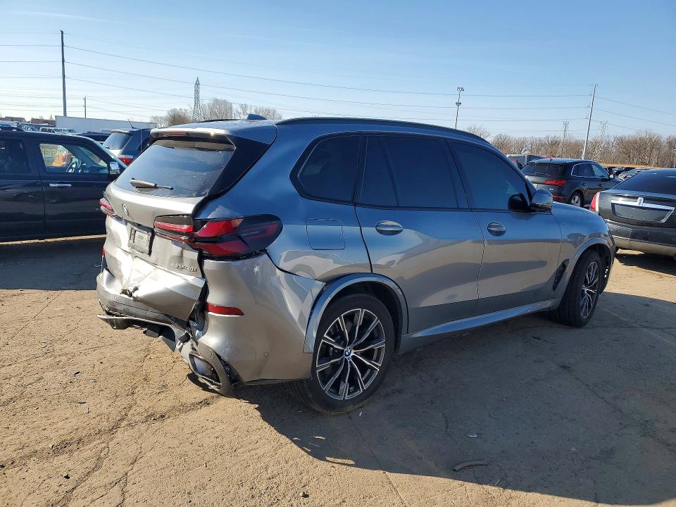2024 BMW X5 VIN 5UX23EU04R9V24671 COPART salvage auction — REAR END, Mi - Certificate Of Title, sold $34,500 on 2026-07-02 (photo 3)