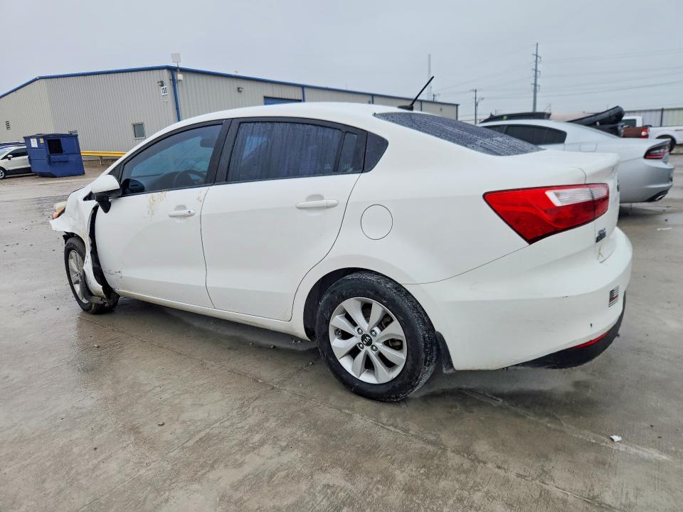 2017 Kia Rio VIN KNADM4A31H6063121 COPART salvage auction — FRONT END, Tx - Salvage Vehicle Title, sold $1,050 on 2026-07-14 (photo 2)