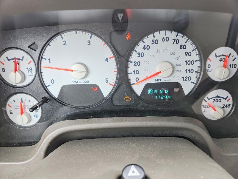2007 Dodge Ram VIN 3D7MX38A17G847343 COPART salvage auction — REAR END, Co - Salvage Title, sold $9,400 on 2026-08-12 (photo 9)