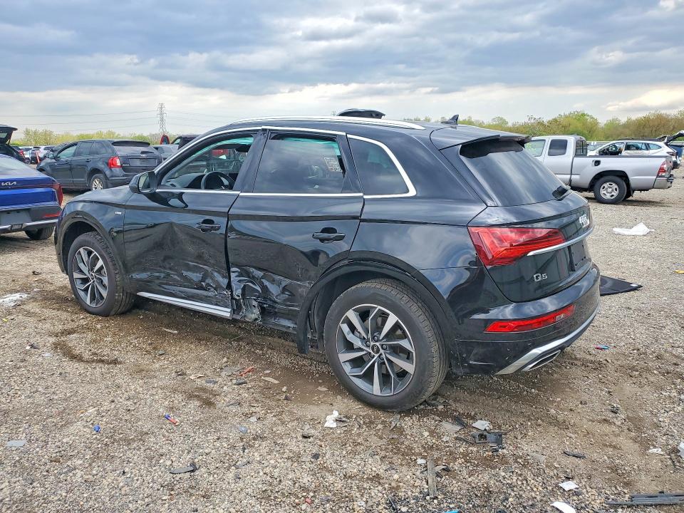 2023 Audi Q5 VIN WA1EAAFY4P2040905 COPART salvage auction — SIDE, Il - Salvage Certificate, sold $13,600 on 2026-07-03 (photo 2)