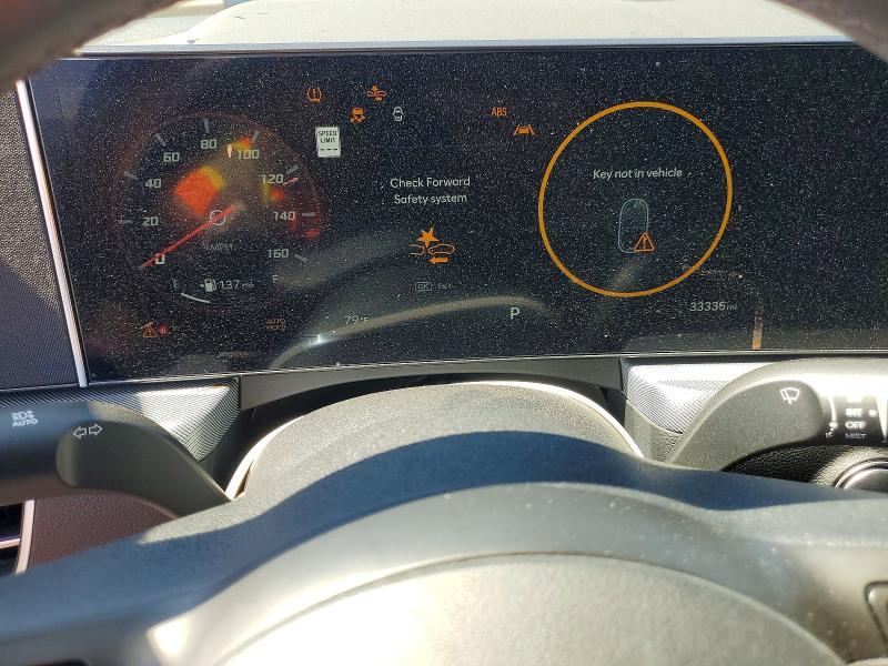 2024 Hyundai Sonata VIN KMHL14JA9RA388003 COPART salvage auction — FRONT END, Ca - Salvage Certificate, sold $5,600 on 2026-07-08 (photo 9)