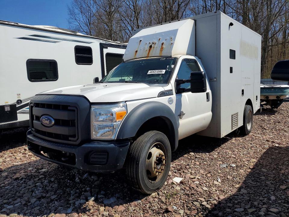 2015 Ford F-550 super duty VIN 1FDAF5GT5FEC57274 COPART salvage auction — SIDE, In - Certificate Of Title, sold $2,950 on 2026-07-29 (photo 1)
